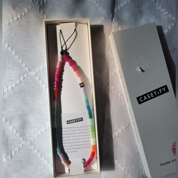 Casetify Matte Rainbow  Phone Charm - Picture 5 of 7
